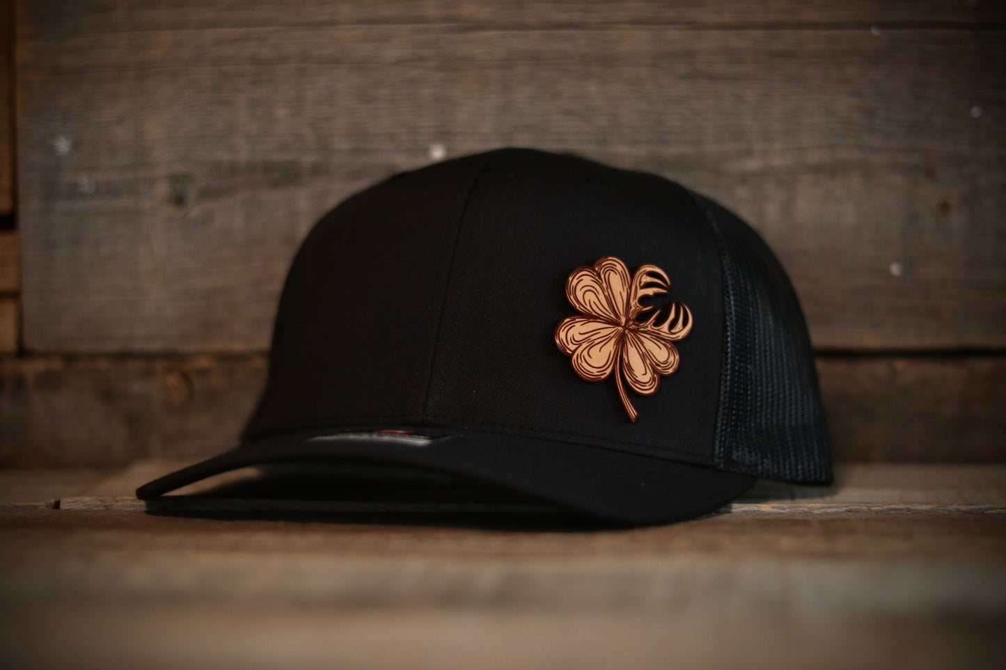 LUCKY COUES-BLACK BENT BRIM HAT