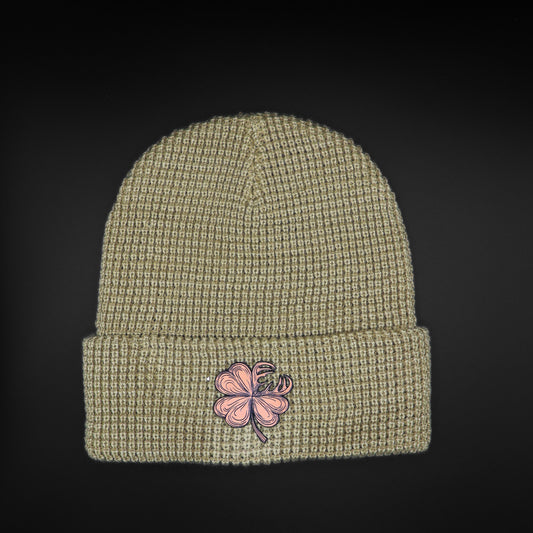 LUCKY BEANIE-KHAKI SAGE