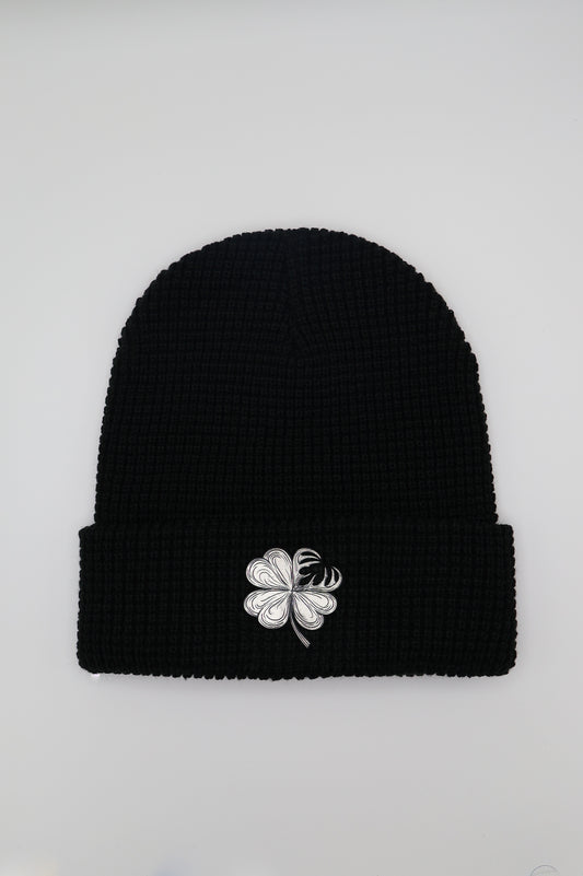 LUCKY BEANIE-BLACK