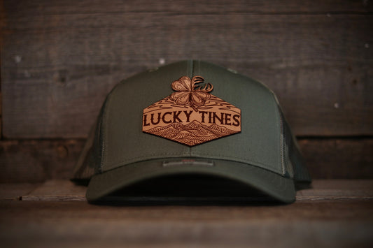LUCKY VIEWS-CAMO MESH BENT BRIM HAT